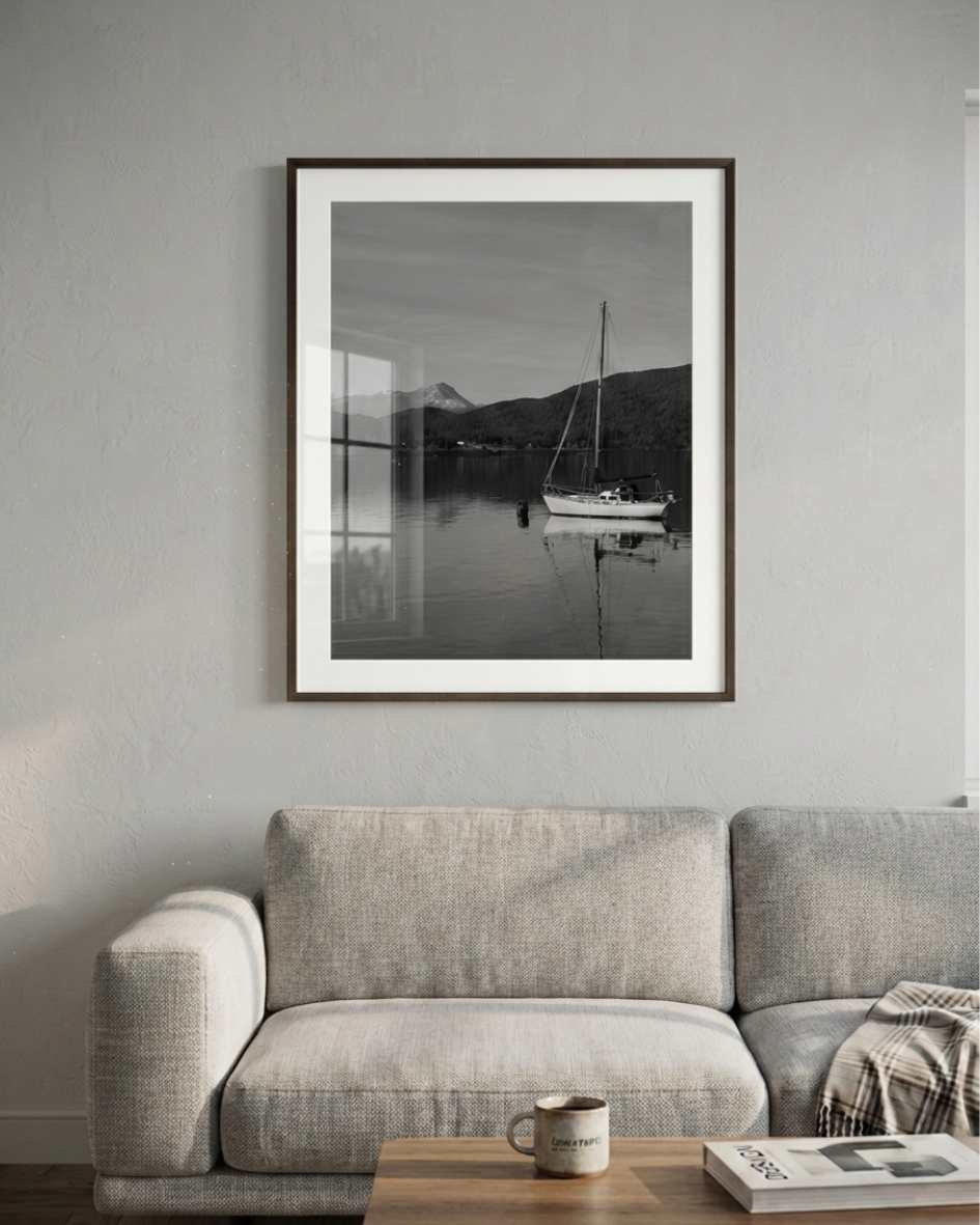 Grey living room
